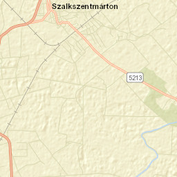 Szalkszentmárton Street Map
