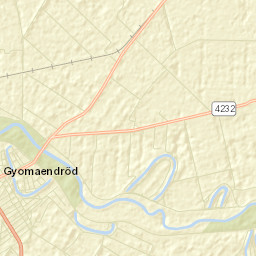 Gyomaendrőd Street Map