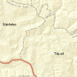 Tășad Street Map