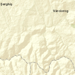 Vârciorog Street Map