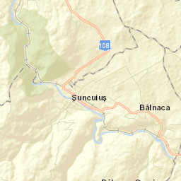 Comuna Vadu Crişului Street Map