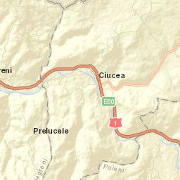 Comuna Ciucea Street Map
