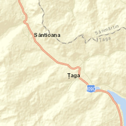 Comuna Ţaga Street Map