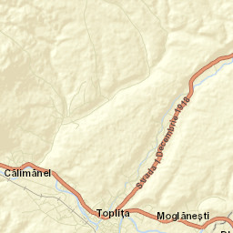 Municipiul  Topliţa Street Map