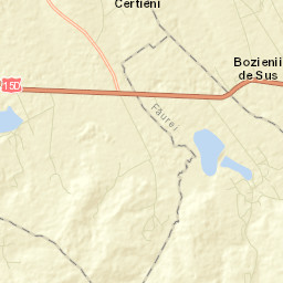 Comuna Ruginoasa Street Map