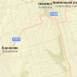 Ivanivka Street Map