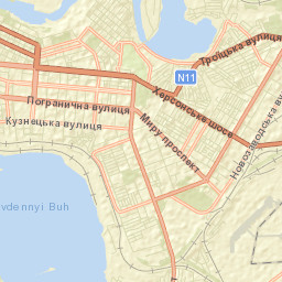 Mykolayiv Street Map