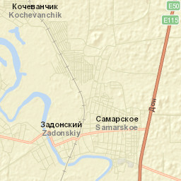Samarskoye Street Map