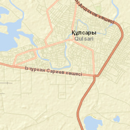 Qulsary Street Map