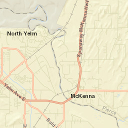 Yelm Street Map