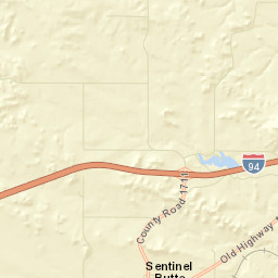 Golden Valley County Street Map
