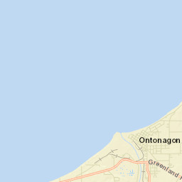 Ontonagon Street Map