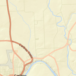 Caribou Street Map