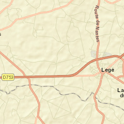 Legé Street Map