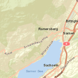 Sachseln Street Map