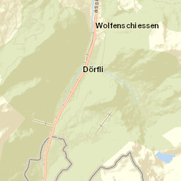 Wolfenschiessen Street Map