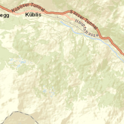 Region Prättigau / Davos Street Map