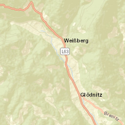 Glödnitz Street Map