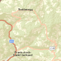 Frantschach-Sankt Gertraud Street Map