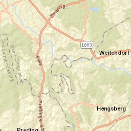 Hengsberg Street Map
