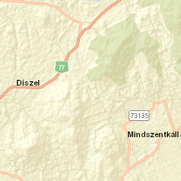 Tapolcai Járás Street Map