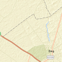 Dég Street Map