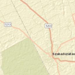 Szabadszállás Street Map