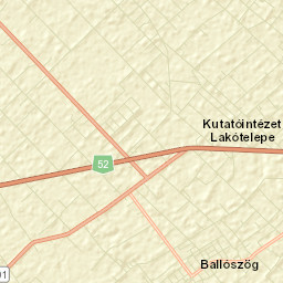 Kecskeméti Járás Street Map