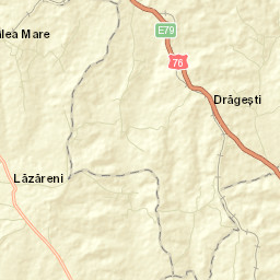 Comuna Drăgeşti Street Map