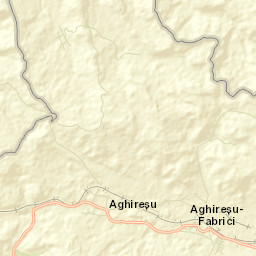 Aghireșu Street Map