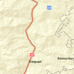 Sânpaul Street Map