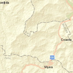 Comuna Bonţida Street Map