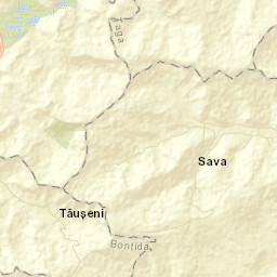 Comuna Pãlatca Street Map