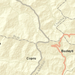 Comuna Buza Street Map