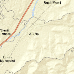 Aluniș Street Map