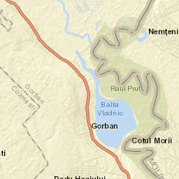Comuna Gorban Street Map