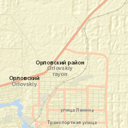 Orlovskiy Street Map