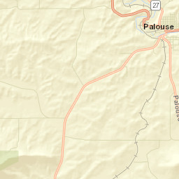 Palouse Street Map