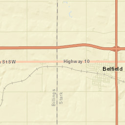 Belfield Street Map