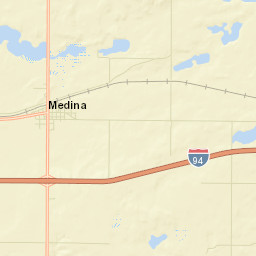 207-299 36th Street Southeast Medina Street Map