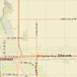 Dilworth Street Map