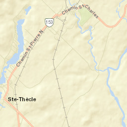 Sainte-Thècle Street Map