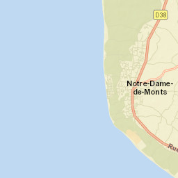 Notre-Dame-de-Monts Street Map