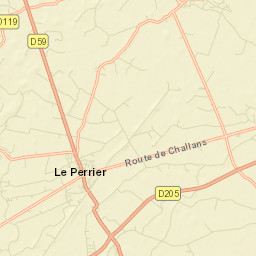 Sallertaine Street Map