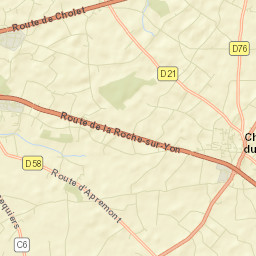 Saint-Christophe-du-Ligneron Street Map
