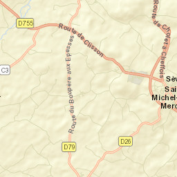 Saint-Michel-Mont-Mercure Street Map