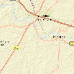 Niherne Street Map