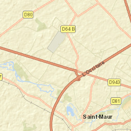 Saint-Maur Street Map