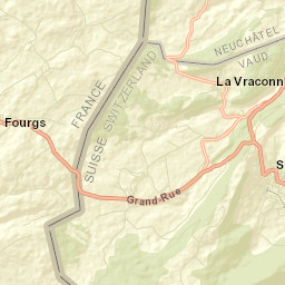 Sainte-Croix Street Map