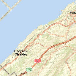 Estavayer-le-Lac Street Map